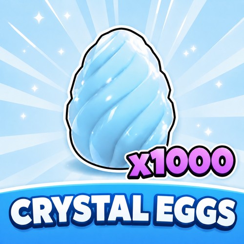 X1000 crystal eggs - x1000,