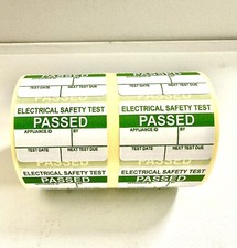 Thermal PAT Test Labels x 4000