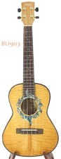 Alulu Solid Lagerstroemia wood Tenor ukulele, Sun pattern rosette, BU903