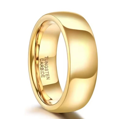 Gold tone tungsten carbide - gold,
