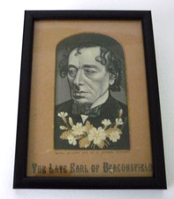 Antique Framed Stevengraph Of