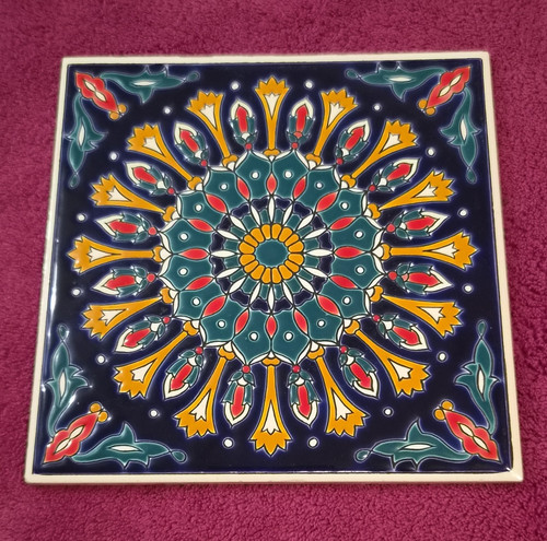 Hand painted glossy ceramic - hand,
