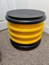 WORMbox Wormery Composter - Three yellow trays and top planter tray
