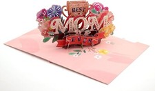 Best Mom Ever 3D Pop-Up Card