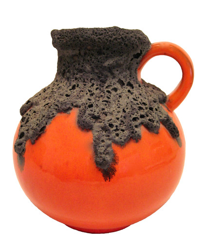 Fat lava vase 1960s - 1960s, pottery