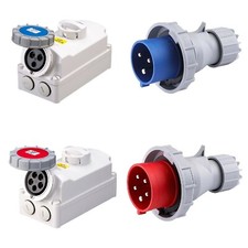 63A Interlock Socket and Plug