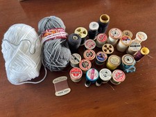 Vintage Sewing Thread Darning Thread Wool Bundle