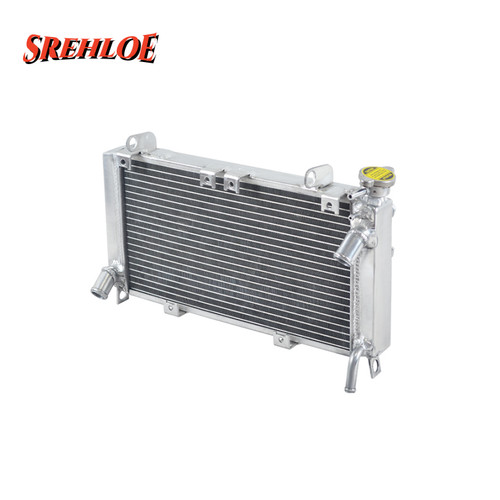 Aluminum radiator silver - aluminum,