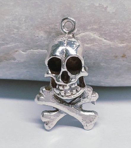 Sterling silver 925 skull - sterling,