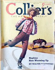 4 issues of Collier's Magazine