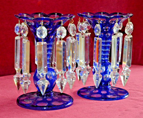 Antique victorian cobal blue - cobal,
