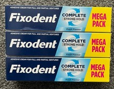 3x Fixodent Stronghold