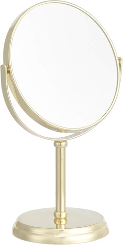 Gold makeup mirror 360 - gold,