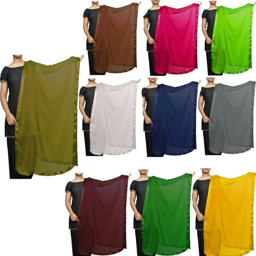 Dupatta stole plain - stole, scarf