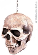HANGING SKULL ON CHAIN -