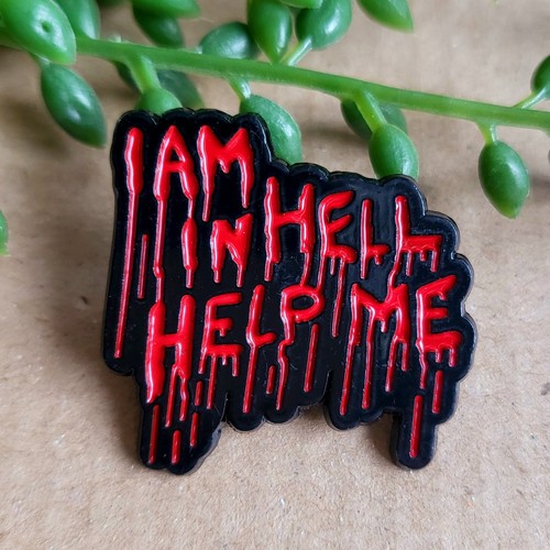 Hellraiser enamel pin - enamel,