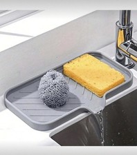 Large Gray Plastic Sponge