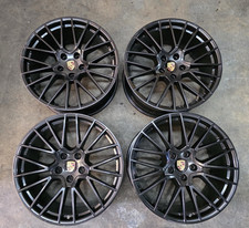 Genuine OEM Porsche Cayenne RS Spyder 21" Alloy Wheels GTS Turbo S 9Y0 9YA