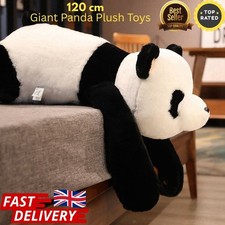 60–120cm Giant Panda Plush Toy – Soft Stuffed Bear Doll Gift for Kids & Baby