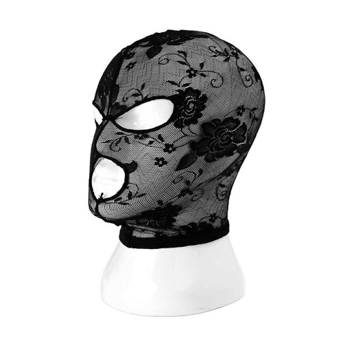 Black lace full - full, face