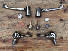 6" Lever Basin Taps - Bristan; new/unused - out of packaging