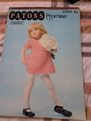 Patons 2250 vintage crochet