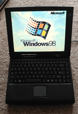 Clevo 6400T Laptop Windows 98 Retro Gaming Rare Serial Parallel Floppy Cheap