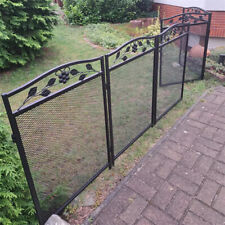 5 Panel Garden Fence Metal