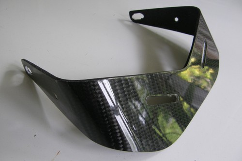 Carbon fibre number plate - carbon,
