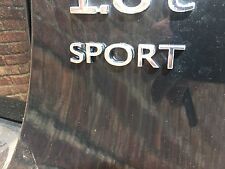 SAAB SPORT BOOT BADGE BRAND