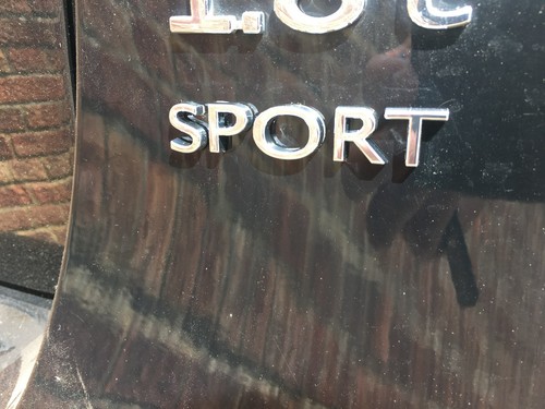 Saab sport boot badge - sport,
