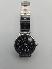 TIMEX T J2 silver TONE 12 HOUR