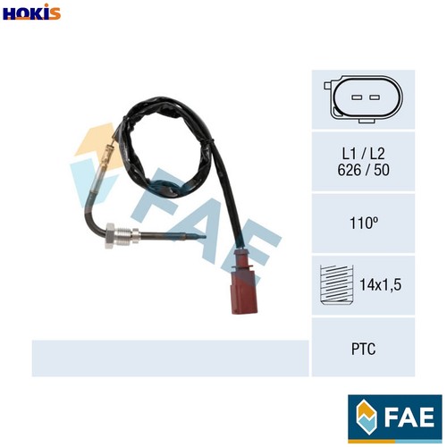 Sensor exhaust gas temperature - gas,