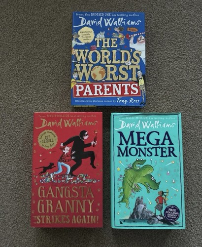 David walliams hardback book - walliams,