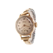 Vintage 9Ct Gold Certina Watch