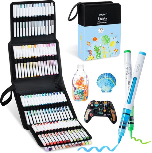 Ohuhu acrylic paint markers - ohuhu,