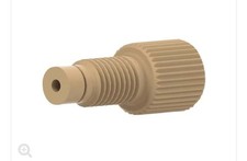 Idex Super Flangeless Fitting One Piece Natural PEEK 1/8" OD Tubing 1/4-28 10PK