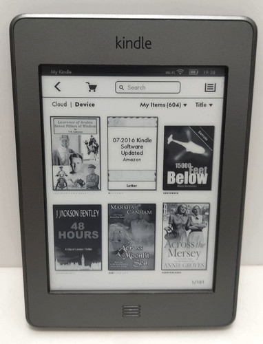 Amazon kindle touch 4th - touch,