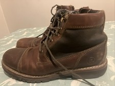 Men’s Brown Leather Upper Rockport Boot Size 7