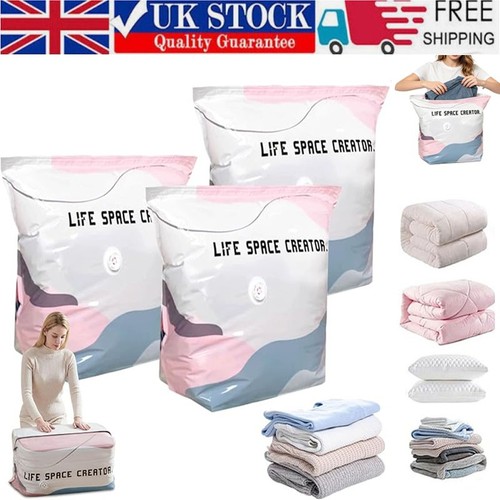 Pump vacuum storage bags - storage,