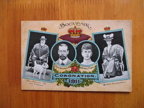Coronation souvenir 1911 king - coronation, 1911,