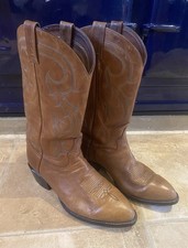 Tony   Lama Cowboy Boots Size