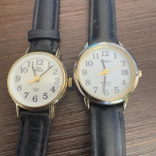 Lot timex quartz indiglo - of,