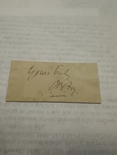 C B FRY Ink Signed  Autograph