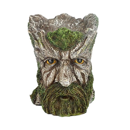 Old man planter - planter, green
