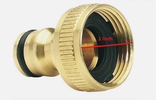 Brass hose tap connector - hose,