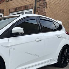 4×Tinted Wind Deflectors For