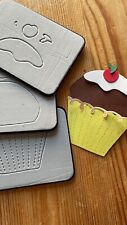 sizzix cutting die x3 = cake liner, top and icing Cup Cake die Muffin