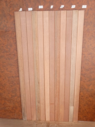 African hardwood bench slats - african,