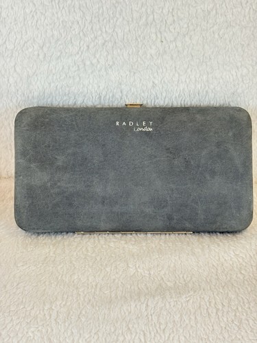 Radley london slate blue - london, suede